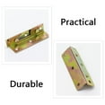 thumbnail image 2 of 4 Sets Non-Mortise Bed Furniture Hinge Fixing Connector, Bed Rail Bracket, 2 of 11