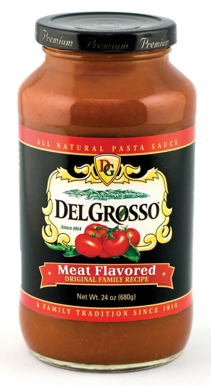 DelGrosso Pasta Sauce Meat Flavored Original Family Recipe