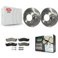 thumbnail image 1 of Transit Auto Front Disc Brake Rotors and Ceramic Pads Kit for Car Dodge Ram 1500 3500 2500 K8T-100216, 1 of 11
