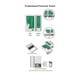 thumbnail image 4 of Kit de herramientas de crimpado Rj45, herramienta de crimpado con 100 conectores Rj45 Cat5, 4 of 5