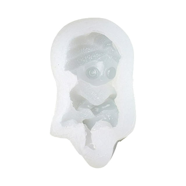 Silicone Cartoon Girl Fondant Mold Cute Replacement Chocolate Table Decor Crafts Resin Sweet Candle Table Decor Mould Molding Tool Type 2