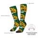 thumbnail image 4 of Fotbe Sunflowers in Bucket Calcetas Divertidas Estampadas para Hombre y Mujer, Calcetas de Algodón hasta la Rodilla para Caminar, Correr, Enfermería y Embarazo, 4 of 6