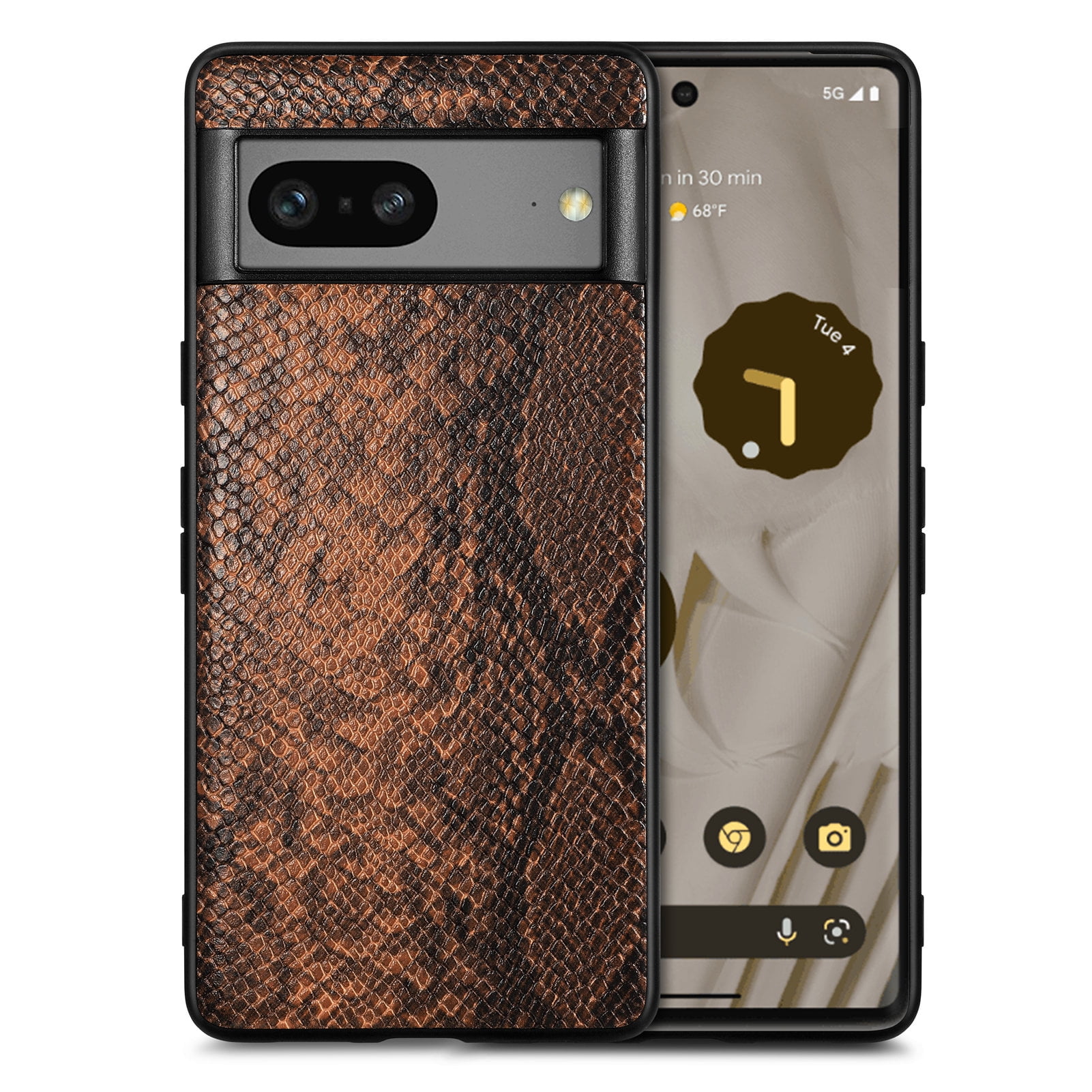 Canary Yellow - Snake Skin Google Pixel 7 Pro Case