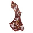 thumbnail image 1 of 10 Pcs Acoustic Guitar Pickguard Set Water Shaped Scratch Plate Protector for Instrument and 10PCS, 1 of 3