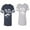 Men Navy / Women Heather, variant on Love Her Him To Death Matching Couple Cotton Jerseys (Men Navy / Women Black) (Men S / Women S)