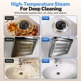thumbnail image 5 of VASG Portable Steam Cleaner, 15 Accessories, 15s Fast Heat-Up, 1.6L Tank, Handheld Steamer for Car, Home, Tile & Grout, 5 of 5