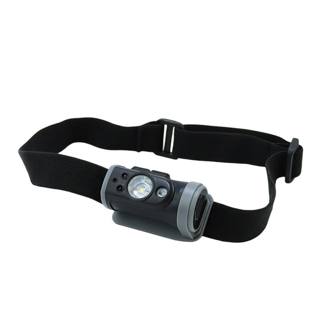 Eigraketly Linterna frontal con sensor, 3 modos, suministros de emergencia impermeables ajustables, linterna frontal recargable por USB para caza, Estufas de camping