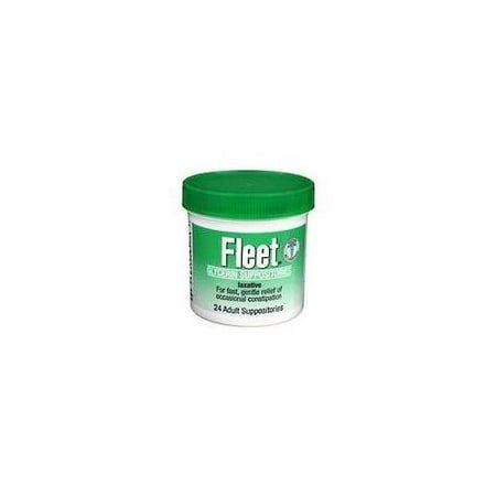 Adult Suppositories - 3 Pack - Fleet Glycerin Suppositories Adult 24 Each
