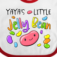 thumbnail image 4 of Inktastic Yaya's Little Jellybean Cute Easter Candy Boys or Girls Baby Bib, 4 of 4
