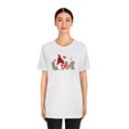 thumbnail image 3 of LOVE Gnome Valentines Day Short Sleeve Tee | Valentines Day Shirt | Leopard Gnome Shirt, 3 of 10