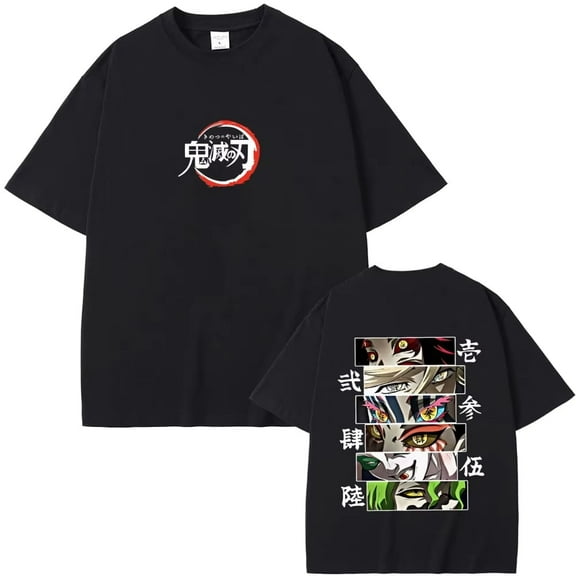 Demon Slayer: Kimetsu no Yaiba Infinity Castle 2025 T-Shirt Unisex Short Sleeve Round Neck Tee Streetwear