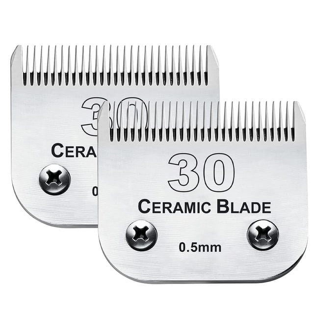Cuchillas de peluquería canina Audoc 30# compatibles con Andis/Wahl/Oster