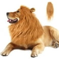 thumbnail image 3 of SharkTRUE Lion Mane Wig for Dogs with Ears - Funny Pet Costume for Halloween & Christmas, Realistic Lion Mane for Medium to Large Dogs, 3 of 9