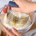 thumbnail image 3 of Dough Blender Stainless Steel Pastry Cutter, Pastry Cutter Dough Mixer With 4 Blades Pastry Cutter Dough Masher, 3 of 4