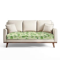 Yuyamidu Leaf Sofa Couch Covers for Home Soft Couch Cushion Covers with Elastic Bottom Replacement Sofa Slipcovers for All Season