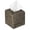 Black Antique, variant on Loma Square Rattan Tissue Box Cover, Honey Brown, Handwoven Storage for Standard Tissue Boxes