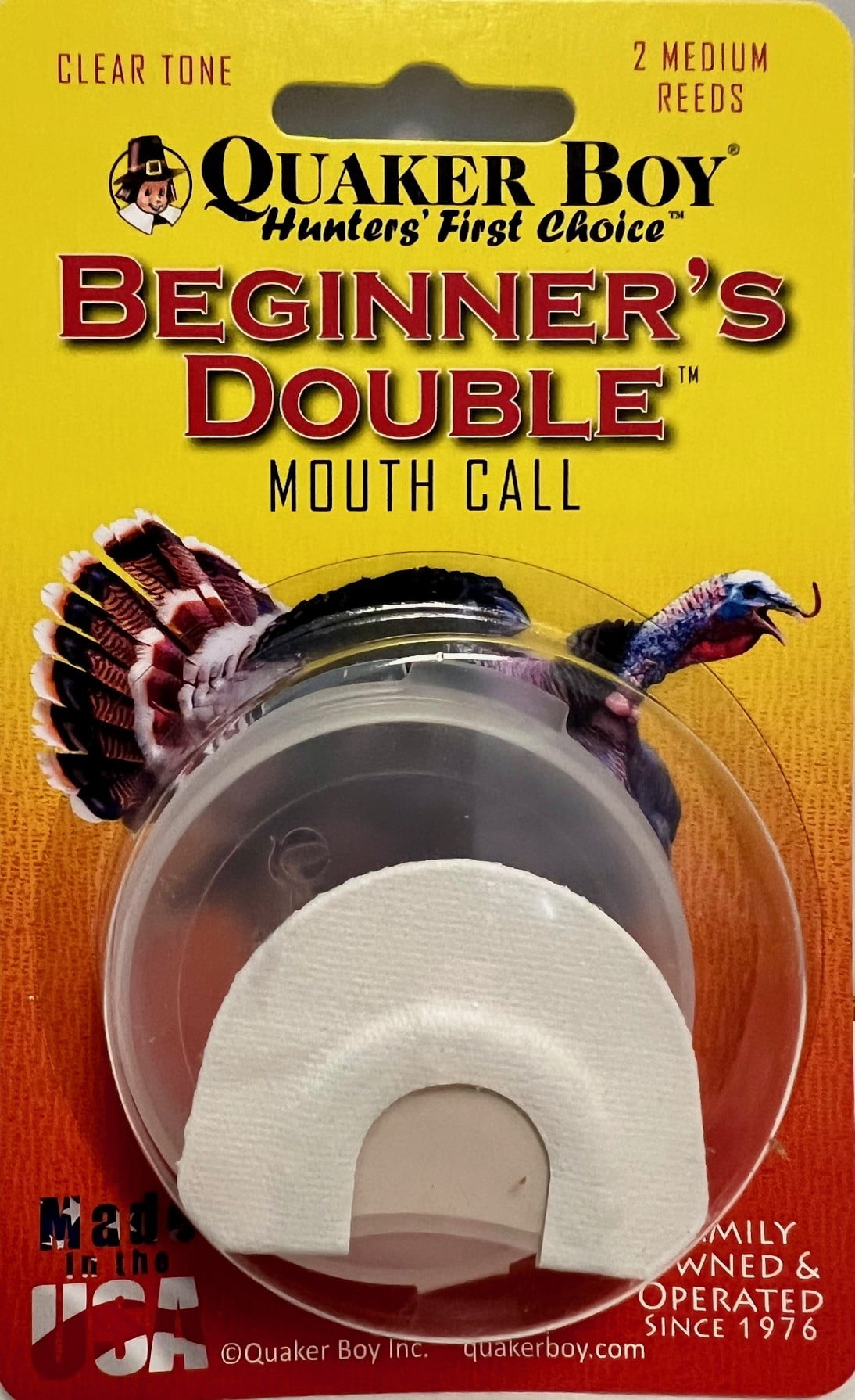 Quaker Boy Beginner's Double Turkey Mouth Call