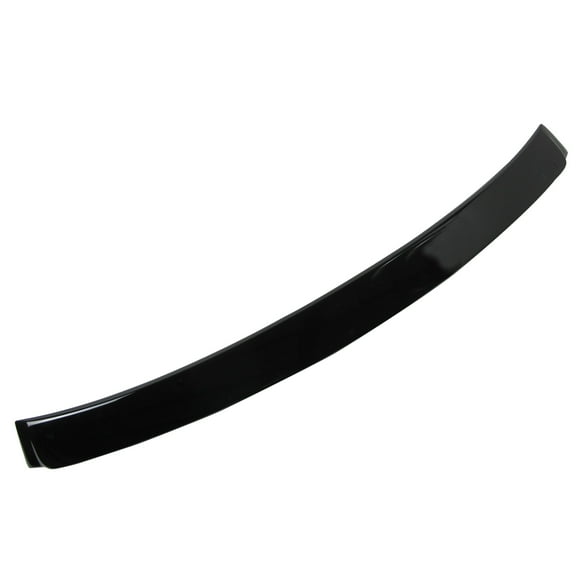 Ikon Motorsports Roof Spoiler Compatible With 2009-2013 Toyota Corolla Altis, Painted #209 U209 Black Sand Pearl ABS Plastic Rear Window Visor