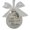 White E, variant on Feather Printed Plastic Pendant Light Style Ornament for Home Decoration, Elegant Design, Suitable for Gifting and Personal Use, White B