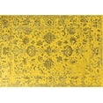 thumbnail image 1 of Ahgly Company Indoor Rectangle Oriental Yellow Industrial Area Rugs, 2' x 4', 1 of 4