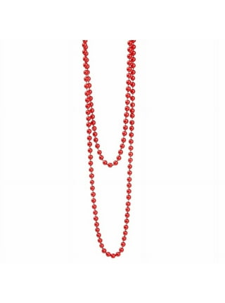 1 Pc Women Simple Seed Beads Strand Necklace String Beaded Short