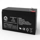 image 0 of Universal Power Group UB-1270 12V 7Ah Sealed Lead Acid Battery - This Is an AJC Brand Replacement