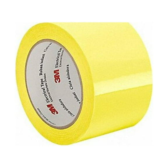 3m Elec Tape,216 ft Lx2 in W,2.5 mil,Yellow 3M 1350 2" x 72 yds Yellow