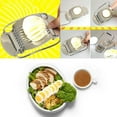 thumbnail image 7 of Aloha Heavy Duty Metal Egg Slicer Egg Cutter Multipurpose Stainless Steel Wire Egg Slicer for Cutting Boiled Eggs, 7 of 7