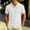 White, variant on Men's Textured Knit Polo Shirt Summer Short Sleeve Vacation Button Beach Knit Breathable Stretchy Golf Shirts Yellow