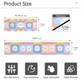 thumbnail image 3 of Yayeee Faucet Mat for Kitchen Sink 14.7" Diatomite Long Splash Guard Pad, Light Blue Daisy, 3 of 7