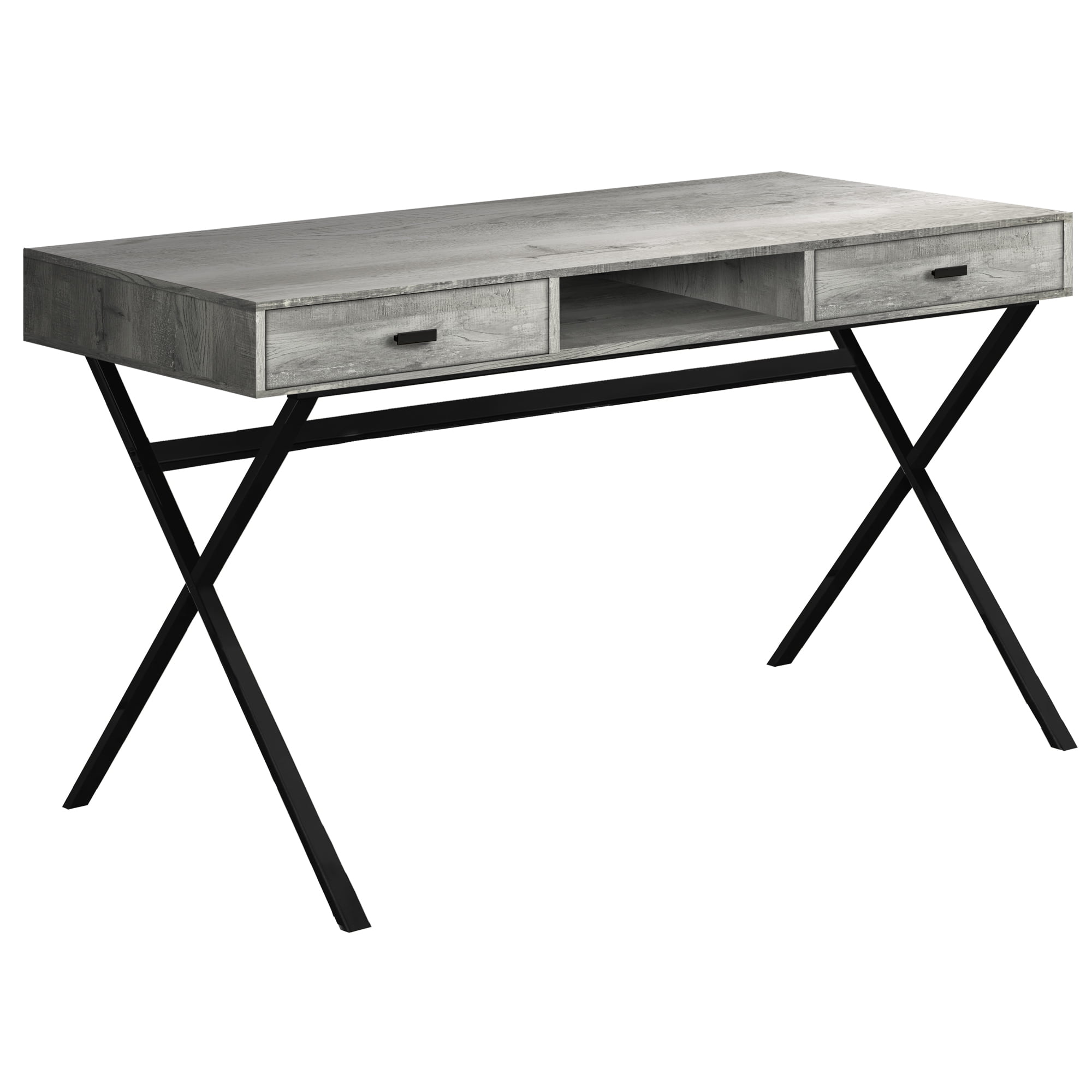 charcoal gray desk