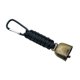 thumbnail image 5 of Campana de oso ruidoso para colgar, protección para senderismo, montañismo, pesca, supervivencia Negro, 5 of 8
