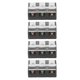 thumbnail image 1 of 4 Uds Tira de Terminales de Bloque de Barrera de Alambre Profesional TC Tira de Terminales Cubierta de Doble Fija 600V 60A Resistente a Altas Temperaturas para de, 1 of 8