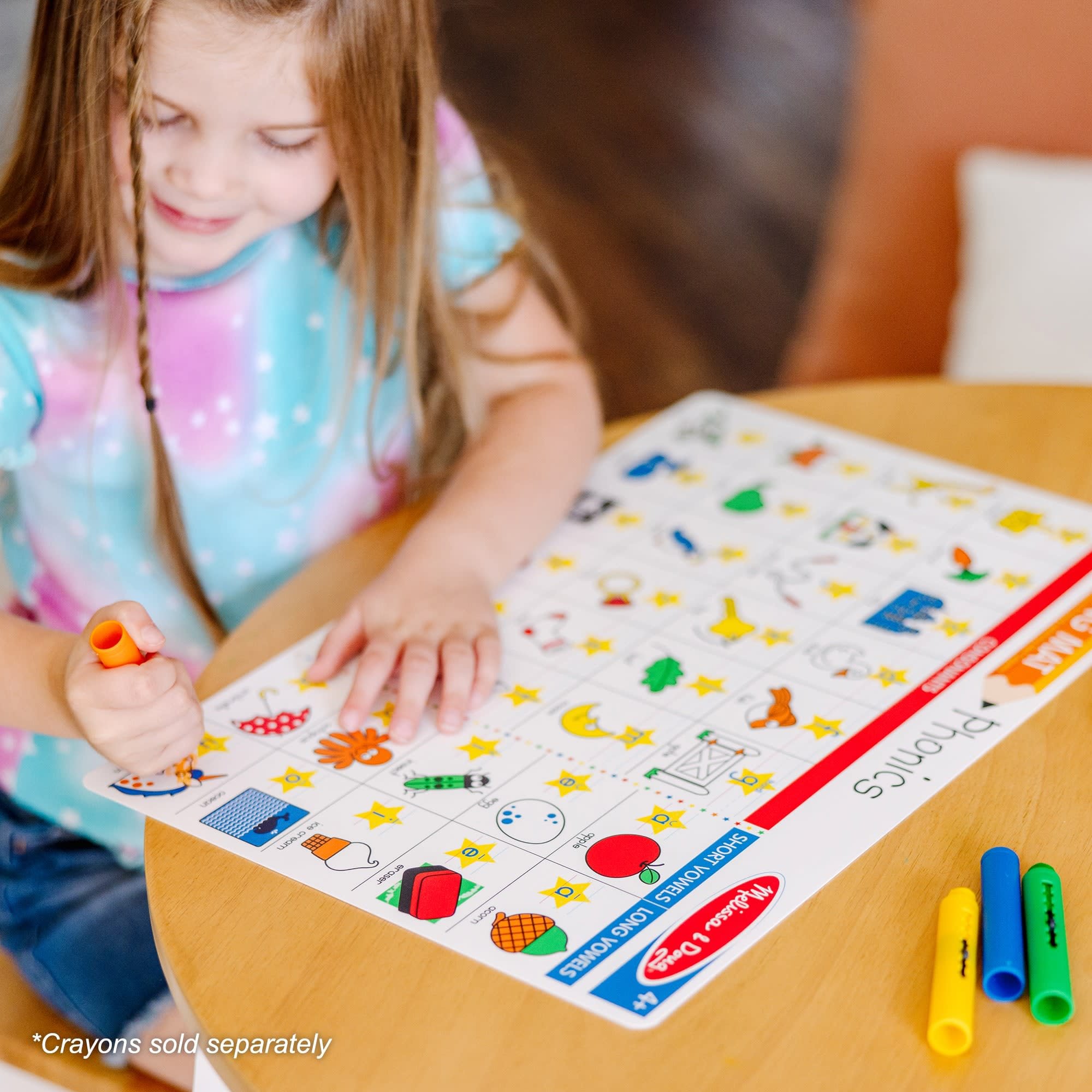 Melissa & Doug Phonics Write-A-Mat