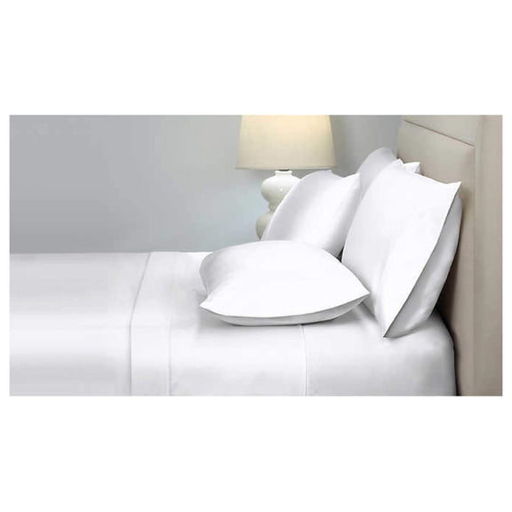 Signature 680 Thread Count Sheet Set (Queen, White)