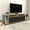 Sapphire Oak Black, variant on Omar 63 inch TV Stand Console Table for up to 70 inch TVs- Sapphire Oak Black