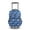 BLUE CAMO, variant on SPOSAC 19" Unisex Rolling Backpack, Black
