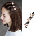 thumbnail image 4 of Fiudx Horrible Diamantes, Corona de Imitación de Acrílico Brillante, Elegante Accesorio para El Flequillo, Ideal para Bodas, Moda Femenina, Cuatro Colores a Legir., 4 of 5