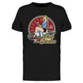 thumbnail image 1 of Full Service Retro Girl T-Shirt Men -Image by Shutterstock, Male Medium, 1 of 2