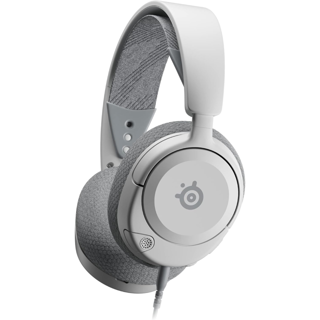 Refurbished SteelSeries 61612 Arctis Nova 1P Multi-System Gaming Headset, White