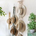 thumbnail image 3 of New Bohemian Braided Tapestry Hat Storage Lanyard Handmade Wall-mounted Hat Display Stand Decoration, 3 of 4