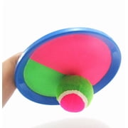 Toss and Catch Ball Set, Catch Game Toys , Beach Toys Paddle Ball Game Set with 2 Paddles and 1 Balls, Outdoor Games for Boys & Girls