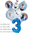 thumbnail image 1 of 1set Disney Olaf dibujos animados Elsa Anna Snow Queen princesa globos de aluminio globo inflable de aire Baby Shower decoraciones para fiesta de cumpleaños Tan Jianjun unisex, 1 of 2
