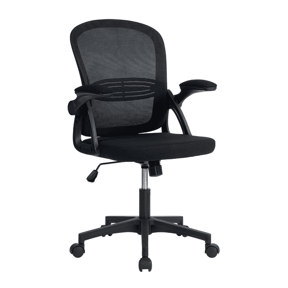 Silla De Escritorio Ergonómica Soporte Lumbar Negro Nuvai