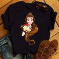 thumbnail image 5 of Nuevas camisetas de moda para mujer, camiseta con estampado de princesa Punk, ropa de manga corta, camiseta Kawaii de Disney, camisetas para mujer, ropa de calle, 5 of 5