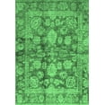 thumbnail image 1 of Ahgly Company Indoor Rectangle Oriental Emerald Green Traditional Area Rugs, 8' x 10', 1 of 4