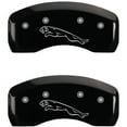thumbnail image 2 of MGP 4 Caliper Covers Engraved Front Jaguar Engraved Rear Leaper/2012 Black finish silver ch, 2 of 2