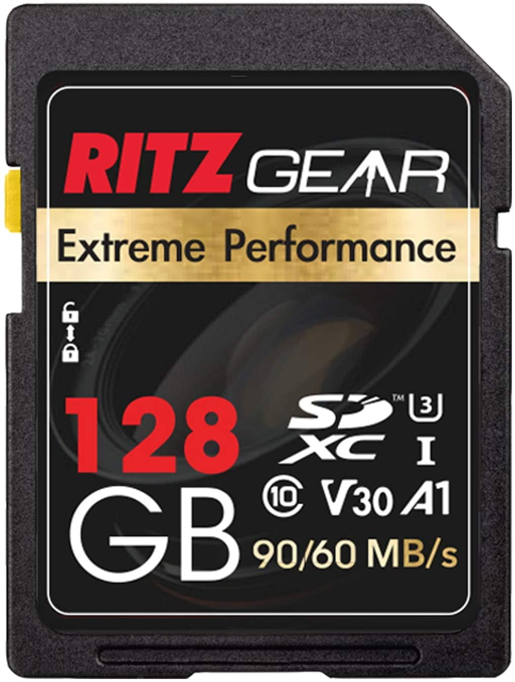 Fast 128GB microSDXC Class 10 UHS-I U3 95MB/s Adapter Full HD Video Ideal 4K 