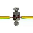 thumbnail image 1 of Nuevo juego de 2 clips universales para cables de conexión a tierra de paneles solares. Terminal de conexión a tierra para paneles solares., 1 of 4