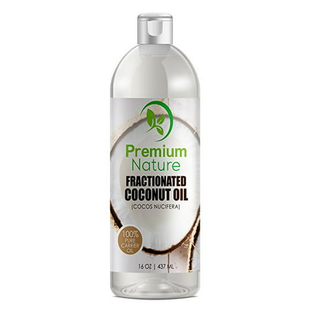 Fractionated Coconut Oil - Natural & Pure Odorless - for Skin & Hair Premium Nature 16